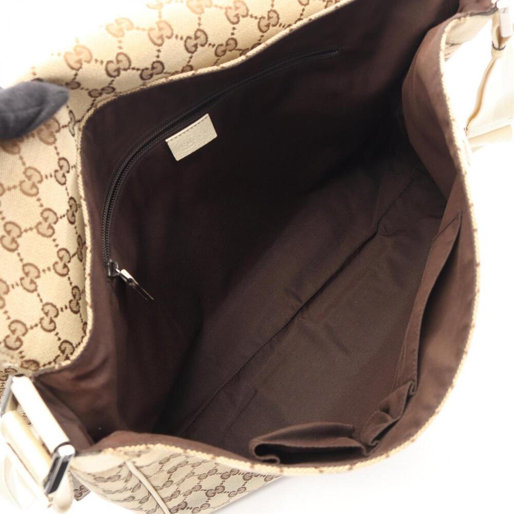 GUCCI Cream Leather Shoulder Bag - Picture 3 of 9